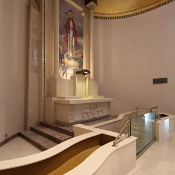 Church Marble Baptismal