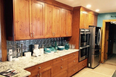 Elegant kitchen photo in Other