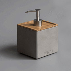 Bentu 'FOUR' Concrete Soap Dispenser - Soap & Lotion Dispensers