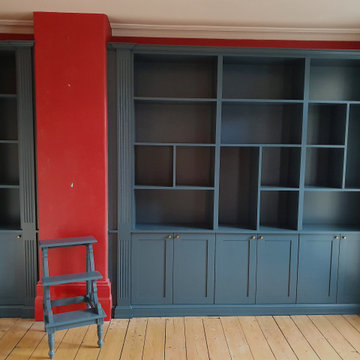 Fitted Library room