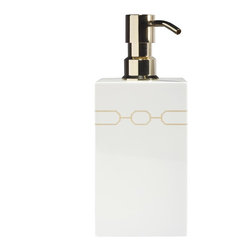 Norma Soap/Lotion Dispenser, White - Products