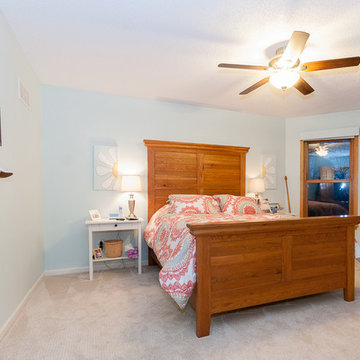 Remodeled Two Bedrooms to create a Master Suite