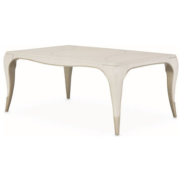 London Place Rectangular Dining Table - Creamy Pearl