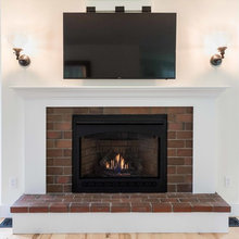 Porch Fireplace