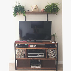Industrial Media Unit & Shelf - Entertainment Centers And Tv Stands