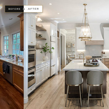 Kitchen Before & After • Atelier Noël