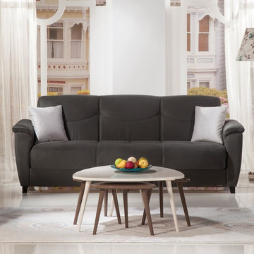 Aspen Sofa Bed | Rainbow Dark Gray