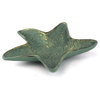 Cast Iron Starfish Decorative Bowl, Antique Bronze, 8"