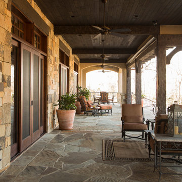 Rustic Lodge style home
