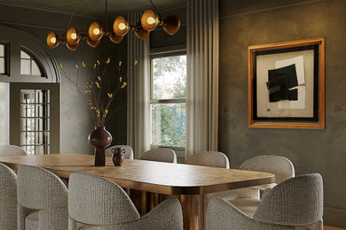Dining room photo in Atlanta