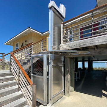 DuraLyft Outdoor Elevator - Aluminum Finish