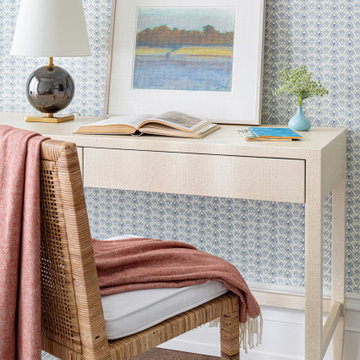 Beach Style Home Office