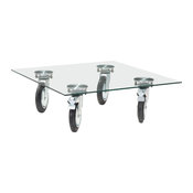 Belle Coffee Table, Clear