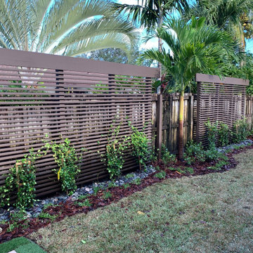 Privacy Fence installed