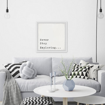 "Adventurer's Mantra" Framed Painting Print