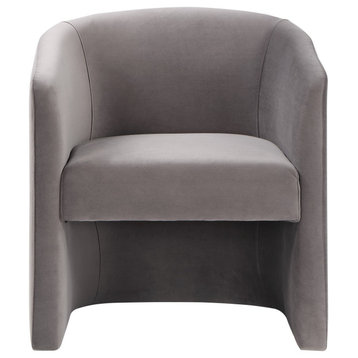Iris Upholstered Dining/Accent Chair Coco, Fog
