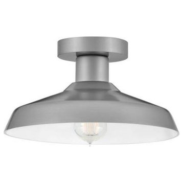 Hinkley 12072AL Fge, 1 Light Outdoor Medium Flush Traditional and In