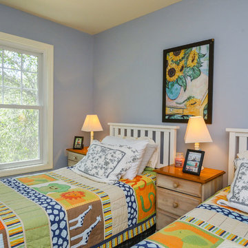 New Windows in Bright and Fun Children's Bedroom - East End, Long Island, NY