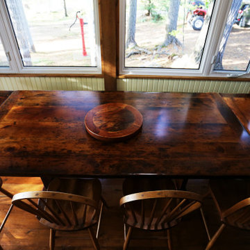 Trestle Tables made from Reclaimed Wood