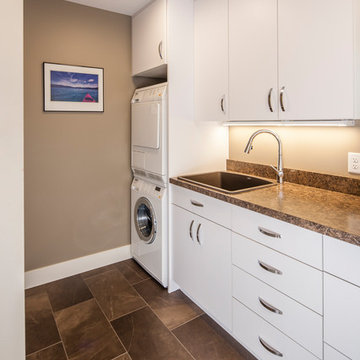 Functional Laundry + Desk