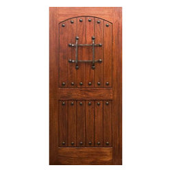 RM1 - MAHOGANY RM1 EXTERIOR DOOR (1-3/4") - Front Doors
