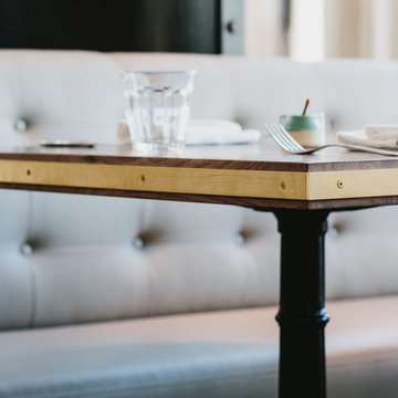 Table Top w/ Brass Detail