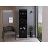 Soria Bar Cabinet - Black