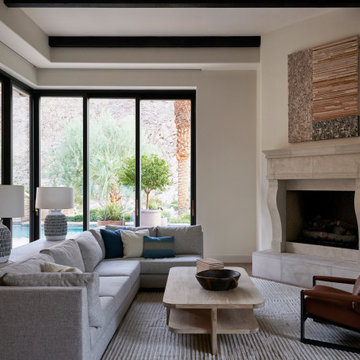 Desert Residence-Family Room by Hyde Evans Design