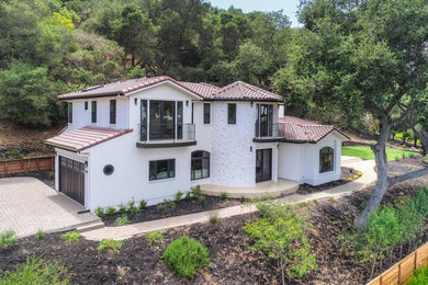 Inspiration for a rustic home design remodel in San Francisco