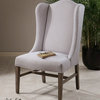 Uttermost Aleela Linen Wing Chair