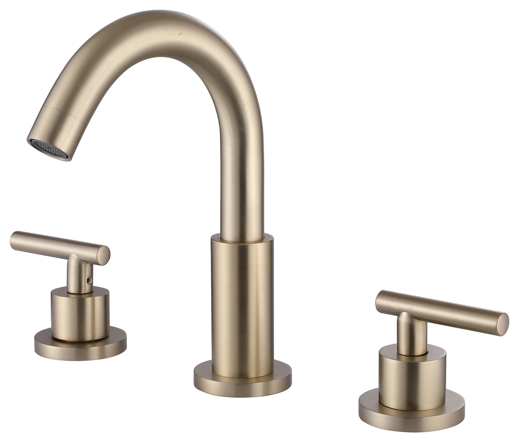 RBROHANT Two Handle 8" Deck Mounted Widespread Bathroom Sink Faucet ...