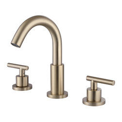 RBROHANT - RBROHANT Two Handle 8" Deck Mounted Widespread Bathroom Sink Faucet - Bathroom Sink Faucets