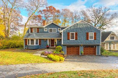 Inspiration for a timeless exterior home remodel in New York