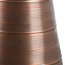 Sheridan Aged Copper Metal Side Table