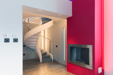 Trendy staircase photo in Other
