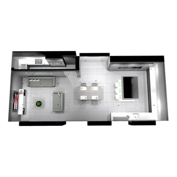 Modern Grey Kitchen Edgbaston