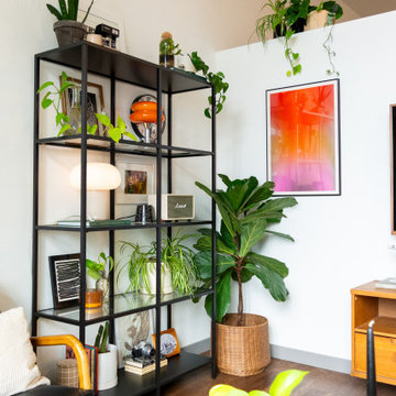 Mid-Century/Japandi loft