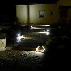 Avant / apr&egrave;s entr&eacute;e - Deck Lighting