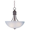 Logan 3-Light Pendant, Oil Rubbed Bronze, Frosted
