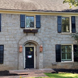 Exterior Louvered Shutter Install 8/31/2016 - Exterior Shutters