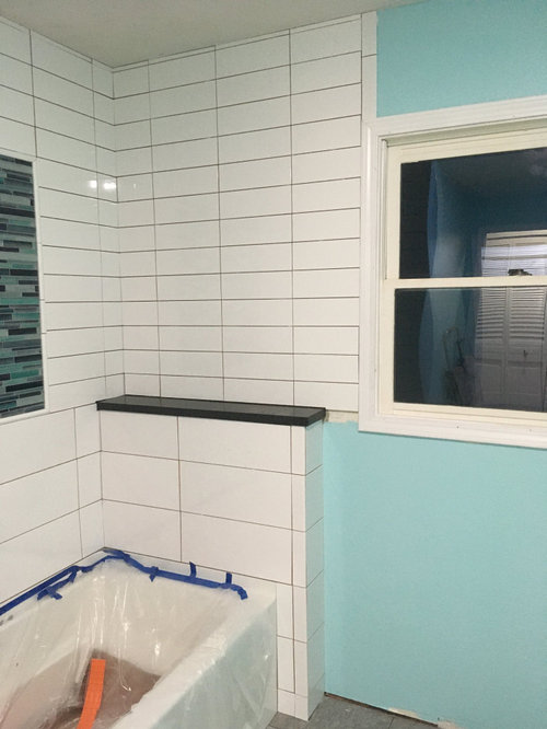 How should I finish this tub tile?