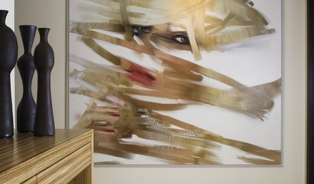 Agrémentez la décoration du salon d'une œuvre d'art