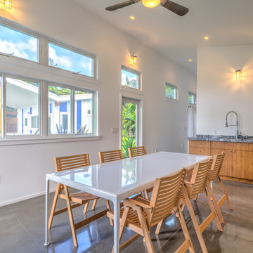 Kailua main beach house kitchen