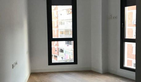 ¡Vaya cambio! Color, luz y espacios abiertos en un piso en Madrid
