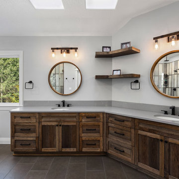 Industrial Sherwood Master Bath