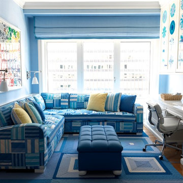 Eclectic Home Office