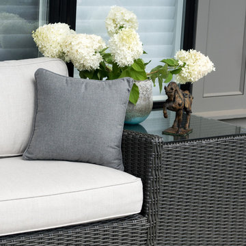 Bretton Slim love seat - Brad's house