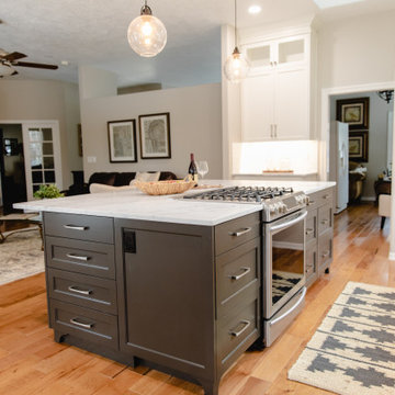 Turning a dark, cramped kitchen to bright and inviting!
