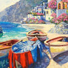 "Memories of Capri" Art, Behrens, 1933-2014