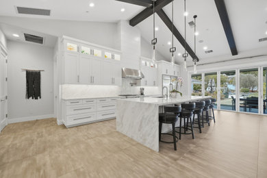Inspiration for a contemporary kitchen remodel in Los Angeles